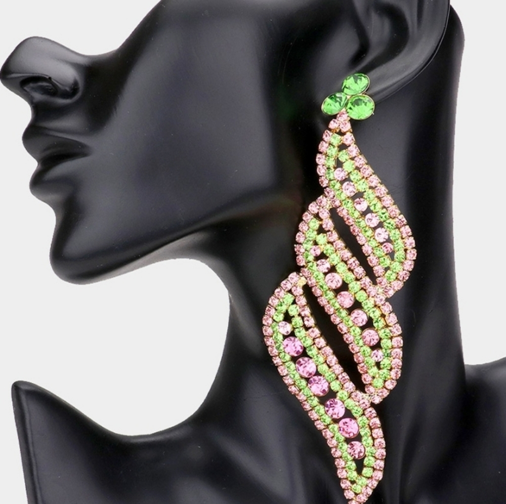 Oversized Evening Earrings